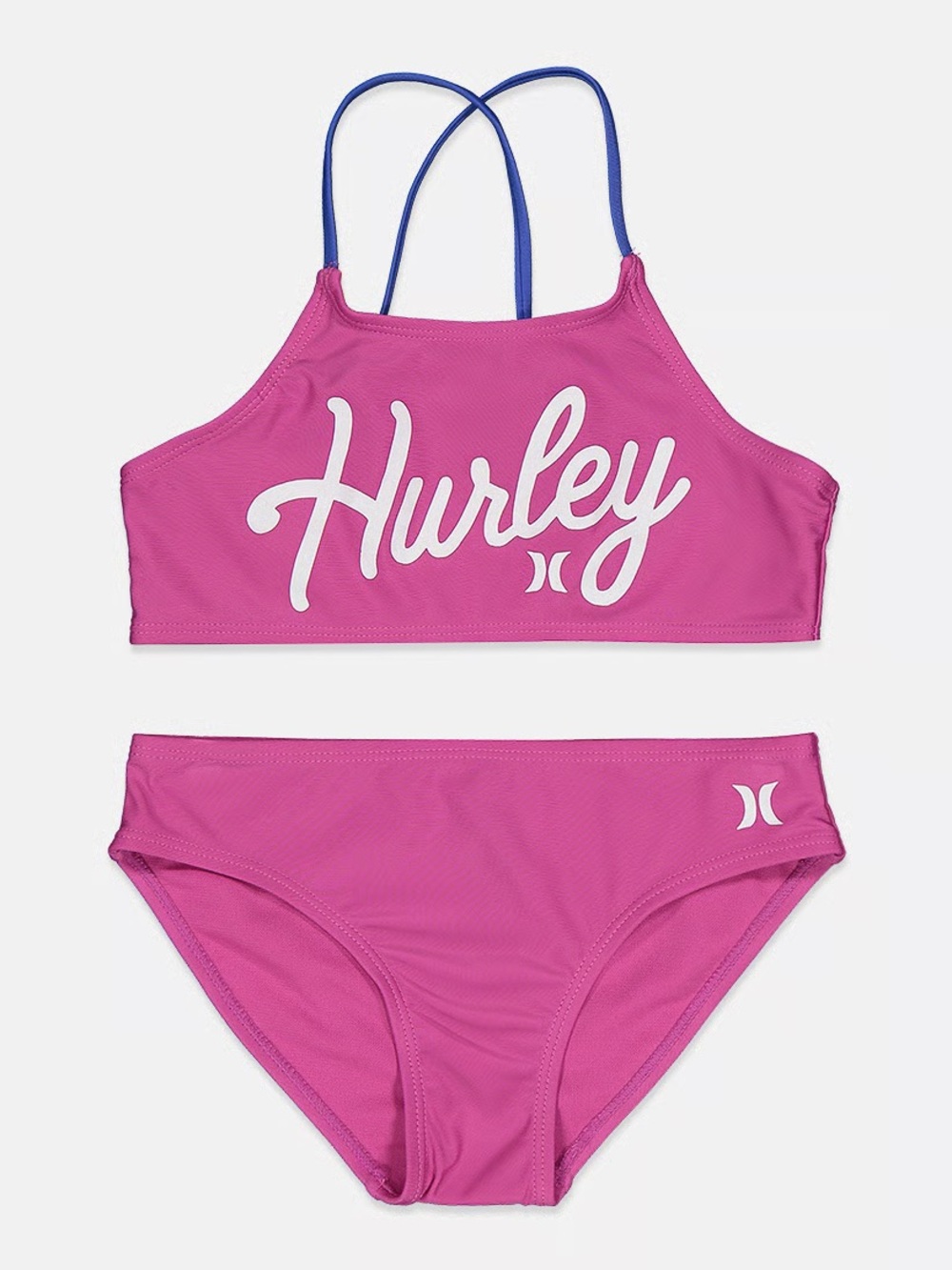 Hurley 2pc Pink Swim Suit